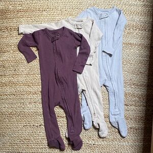 L’oved Baby organic footed pjs